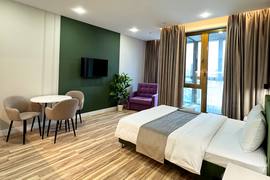 Сдаются новые элегантные апартаменты 33 м² на 6 этаже в ЖК "ЛАЙНЕР"